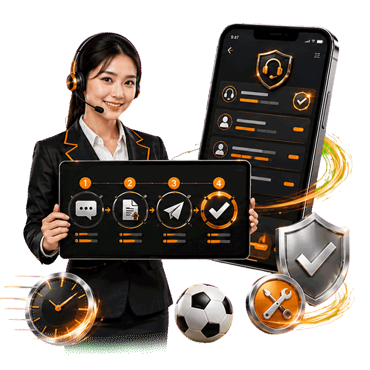 ขั้นตอนการแจ้งปัญหาการแทงบอลให้แก้ไขทันใจ
